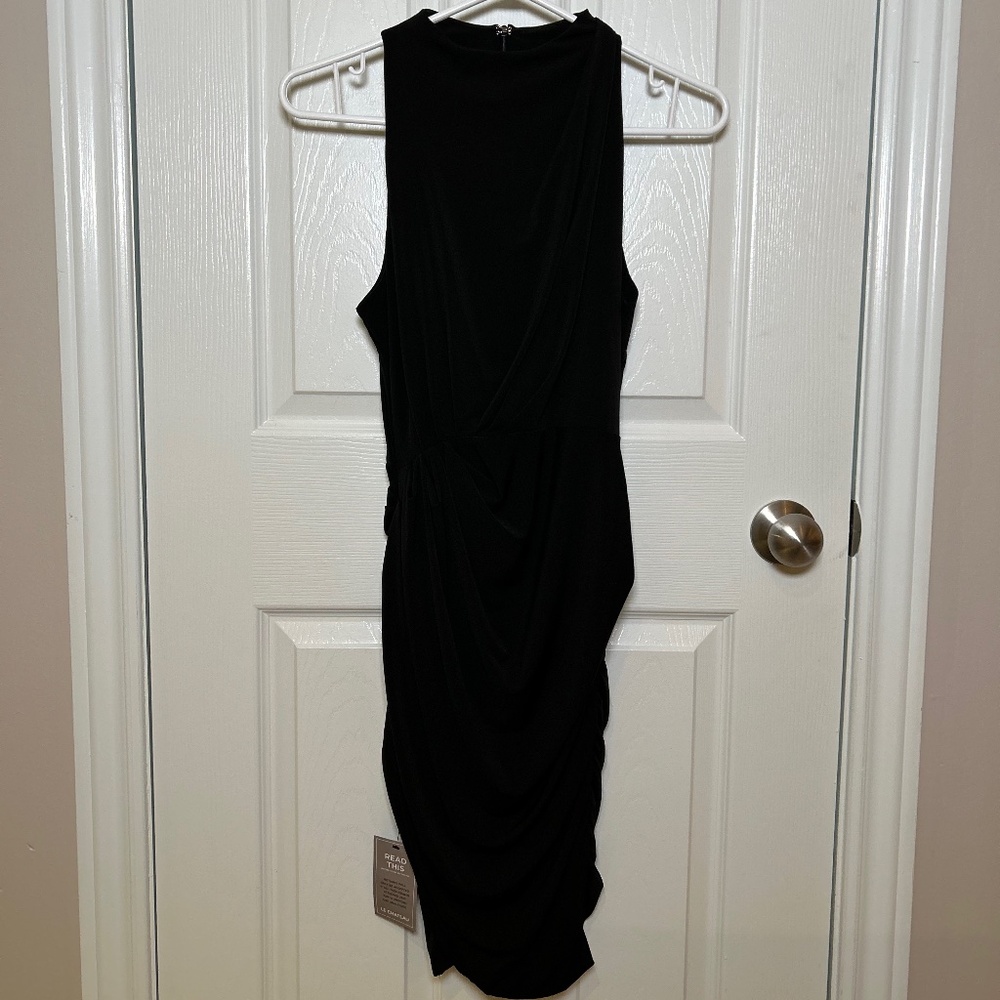 New Le Château Mock Neck Dress